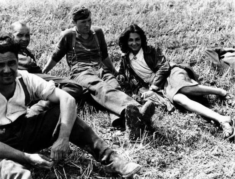 French girl, who was engaged to a German soldier