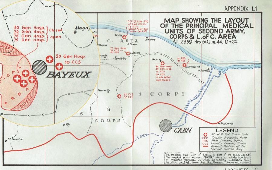 32 General Hospital near Bayeux