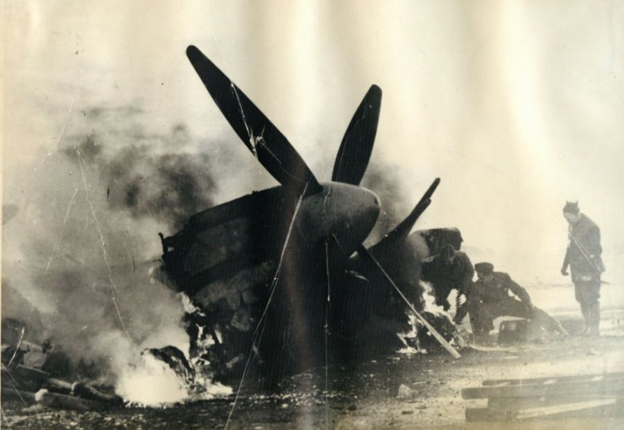 Typhoon MP177 lost at Eindhoven (airfield) on 01-01-1945