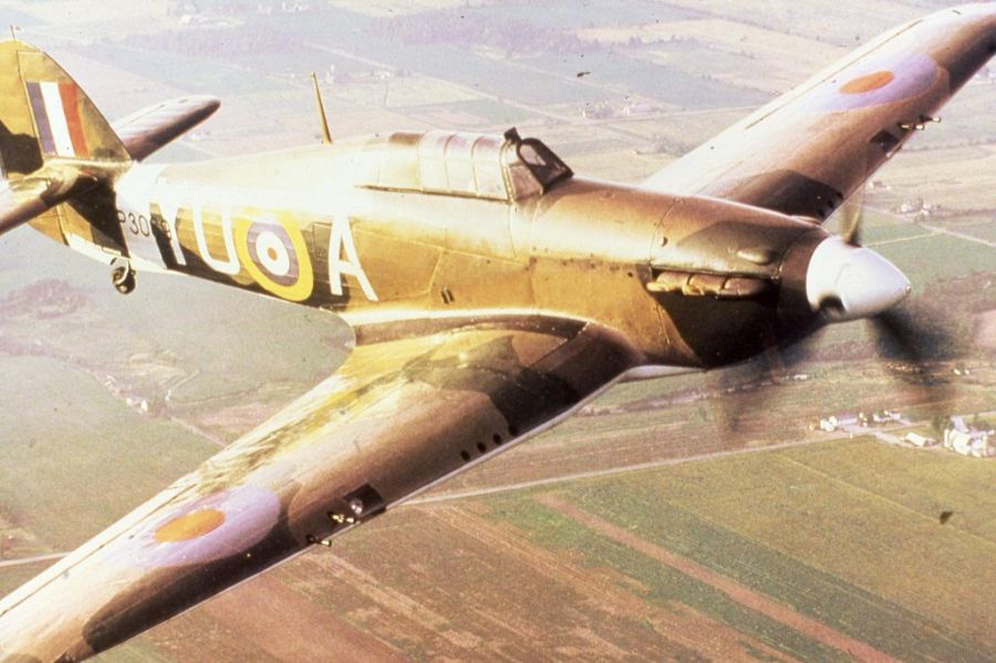 Flight of Hurricane I P2971 and Flying Officer G C Hyde on 1940-08-31