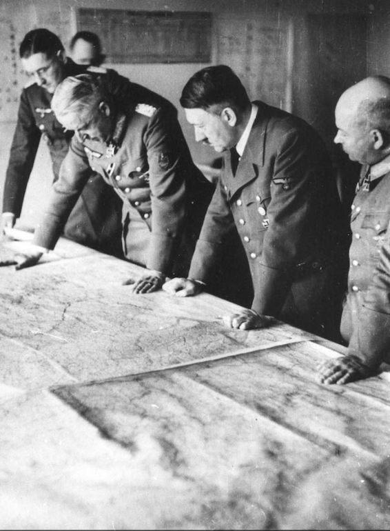 1942-03-23 The Overlord plan | Hitler and his staff