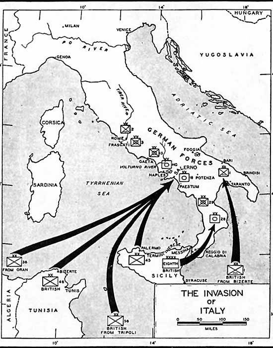 1943-09-09 The Overlord plan | Salerno Italy