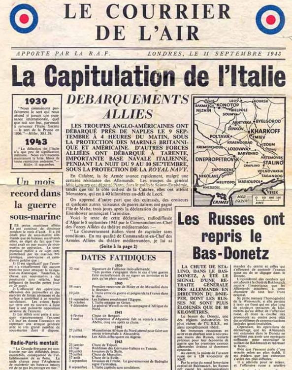 1943-09-09 The Overlord plan | Salerno Italy