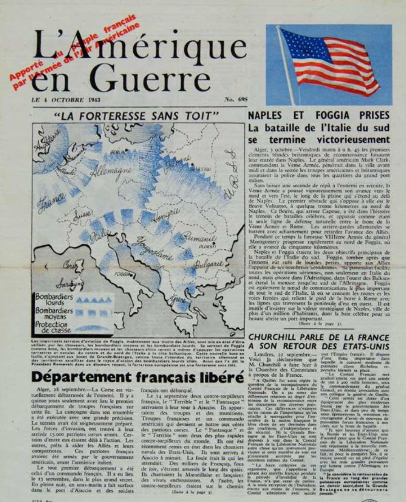 1943-10-04 The Overlord plan | Corsica France