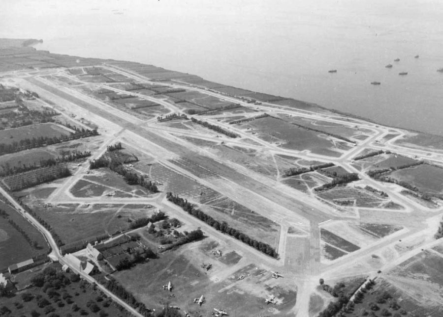 1944-06-09 Linkup | First Allied airfield in France