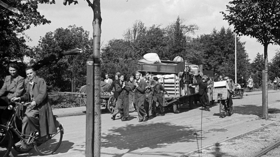 'Triest schouwspel': massale evacuatie Wassenaar