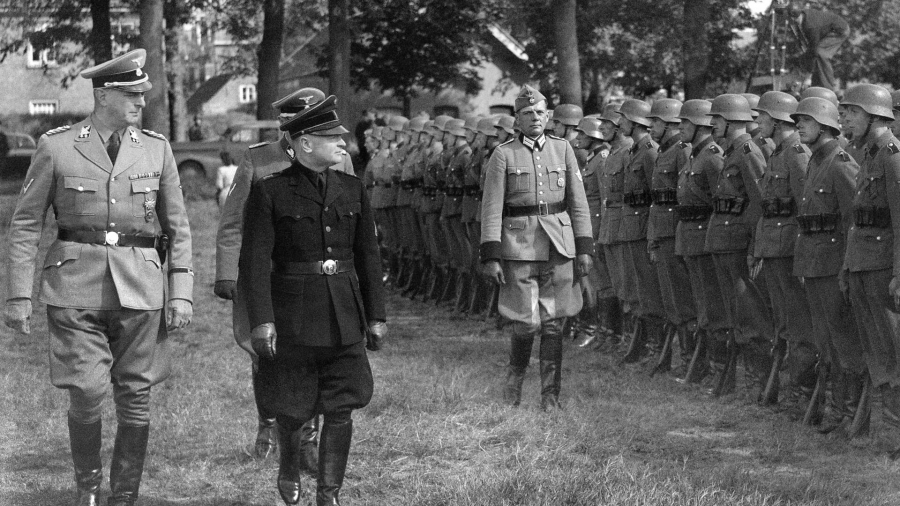 Bevel Rauter: lanterfantende mannen naar Duitsland
