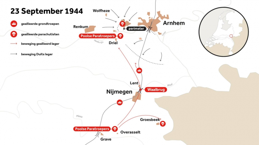 Duits bevel: bevolking Arnhem moet evacueren