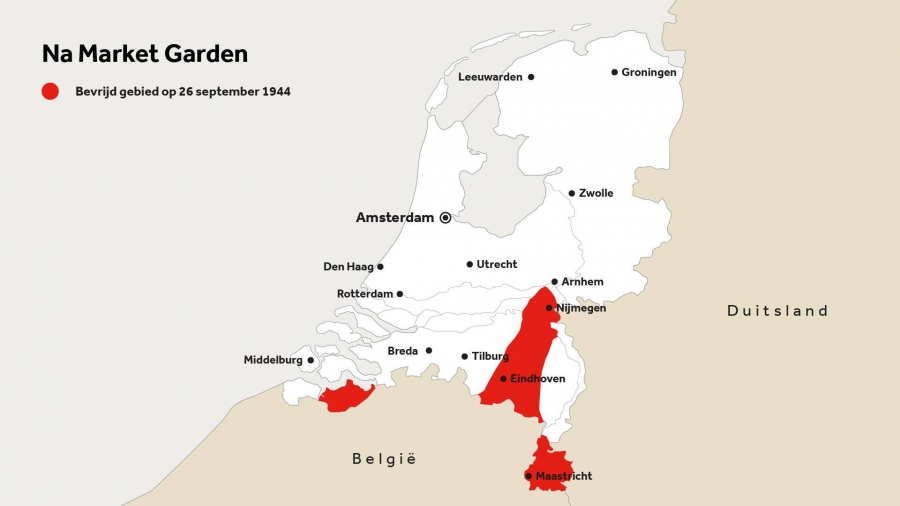 Operatie Market Garden vanaf het begin geplaagd door problemen