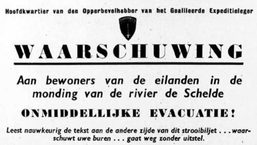 Meer dan 40 mensen verdrinken in molen Westkapelle