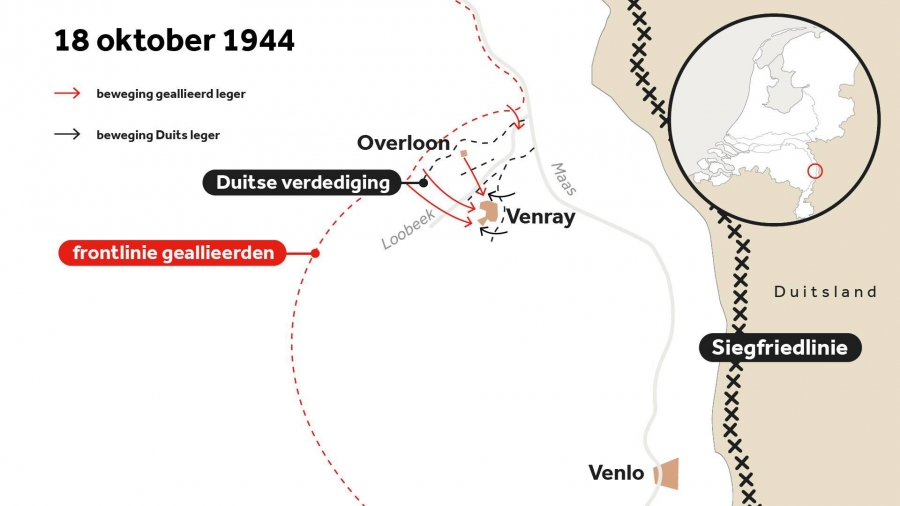 'Nat en angstaanjagend': Uitputtingsslag bij 'Bloedbeek'