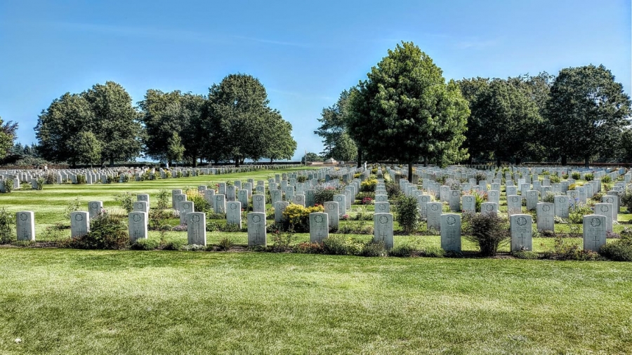 Canadian War Cemetery Groesbeek door Gerrit Wijnne