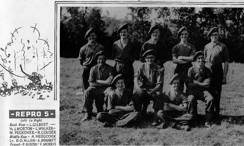 521 Field Survey Company Repro 5 on a mission to Goch, Germany on 1945-03-19