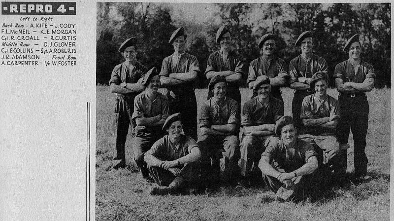 521 Field Survey Company Repro 4 on a mission to Douvres-la-Delivrande, France on 1944-07-06