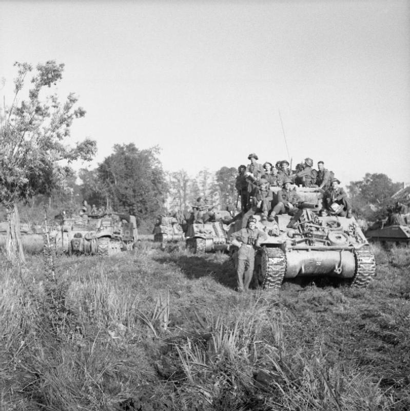 1/7 The Queen's Royal Regiment flushing most of the enemy out of St Pol