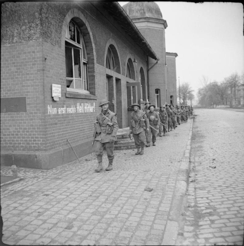 2nd Battalion, Monmouthshire Regiment (UK) in Bocholt