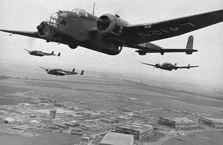 RAF Bomber Command attack on the chief coastal batteries near Maisy