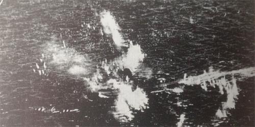 Coastal Command New Zealand Beaufighters attacking ships 44-6-15