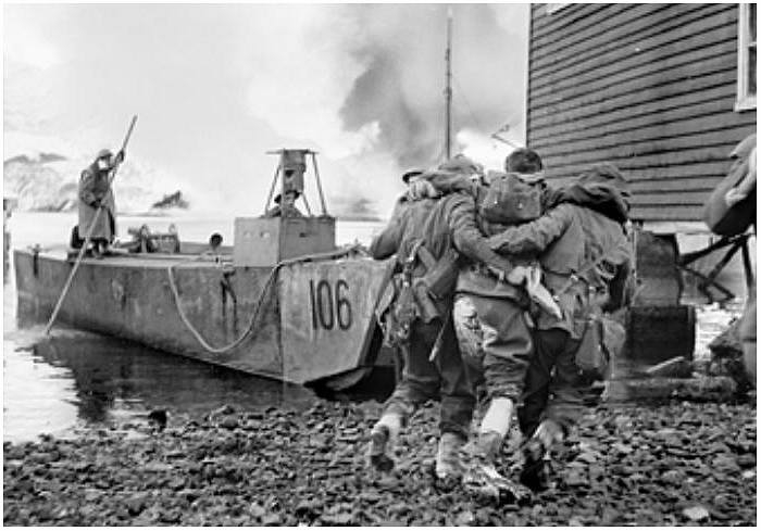 No. 47 Royal Marine Commando Training for Operation Infatuate Day 10