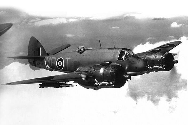 Flight of Beaufighter  unknown and unknown rank  unknown name on 1941-12-23