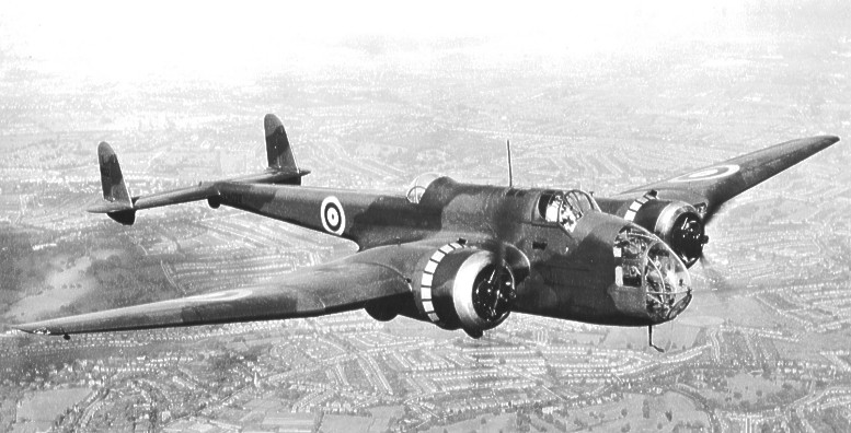 Hampden I (AD786 PT-L) on a mission to Frisian Islands on 1942-06-24