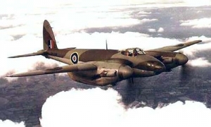 RAF Bomber Command 7 Mosquitos accurate attack refinery 7/8 March 1945