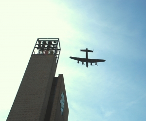 The last flying Lancaster over Dronten