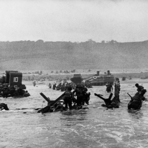 Photos by Robert Capa, Omaha Beach June 6th 1944