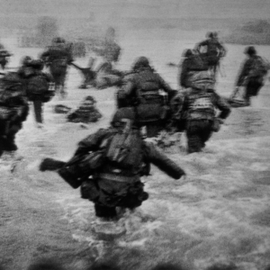 Photos by Robert Capa, Omaha Beach June 6th 1944
