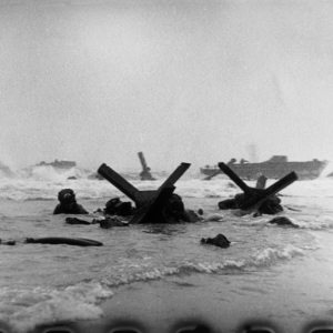 Photos by Robert Capa, Omaha Beach June 6th 1944