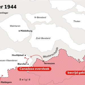 Strijd om Zeeuws-Vlaanderen losgebarsten