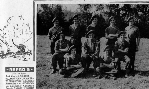 521 Field Survey Company Repro 5 on a mission to Goch, Germany on 1945-03-19