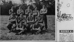 521 Field Survey Company Repro 4 on a mission to Mierlo, Netherlands on 1944-11-13