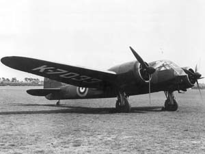 Bristol Blenheim (type IV, serial R3764, code LS-) crashed in the Schelde near Breskens